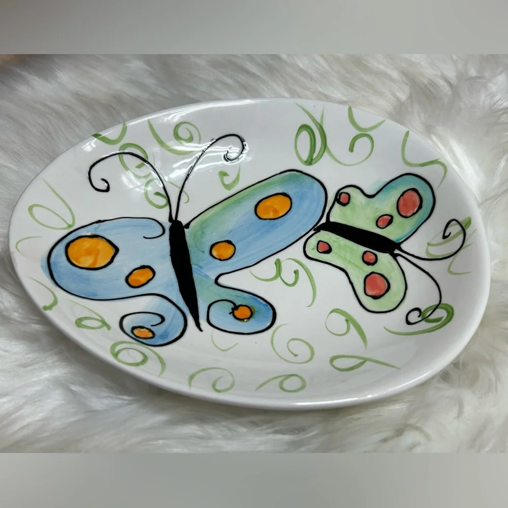 Whimsy Collection Jill Seale Boston Warehouse Set of 4 Plates - Picture 13 of 16